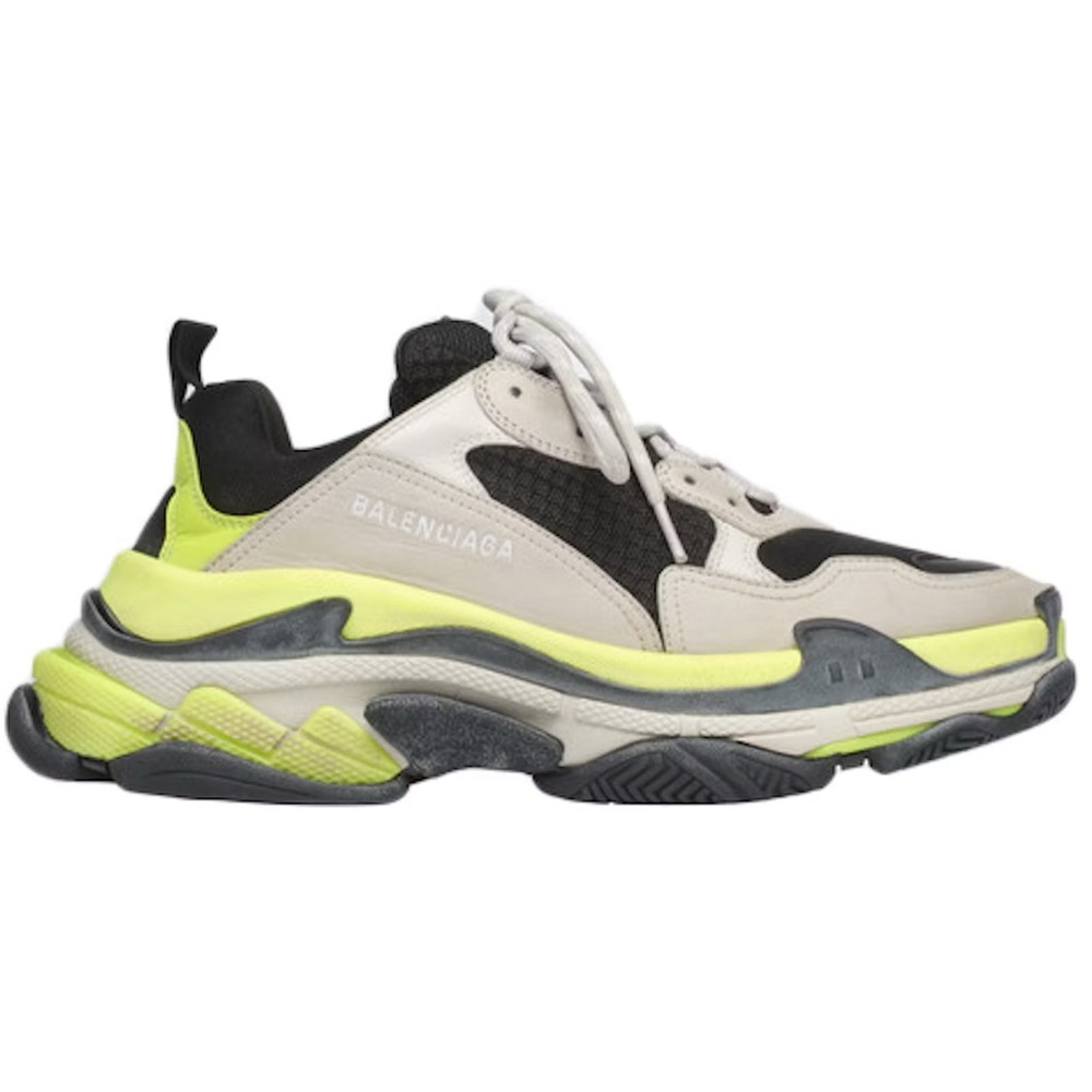 Balenciaga Triple S “Grey Yellow”
